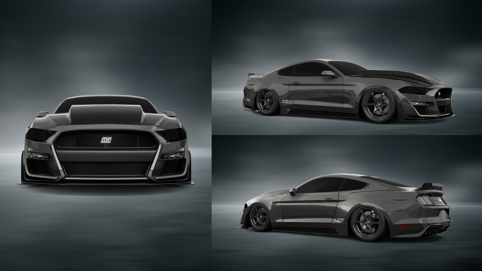 Ford Mustang Ecoboost 2 Door Coupe 2018 tuning