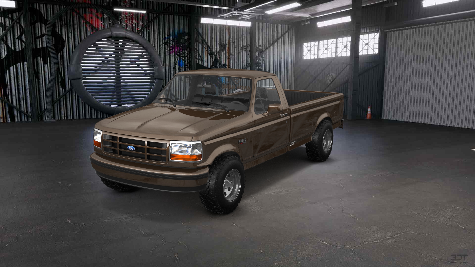 Ford F-150 Regular Cab 2 Door pickup truck 1992
