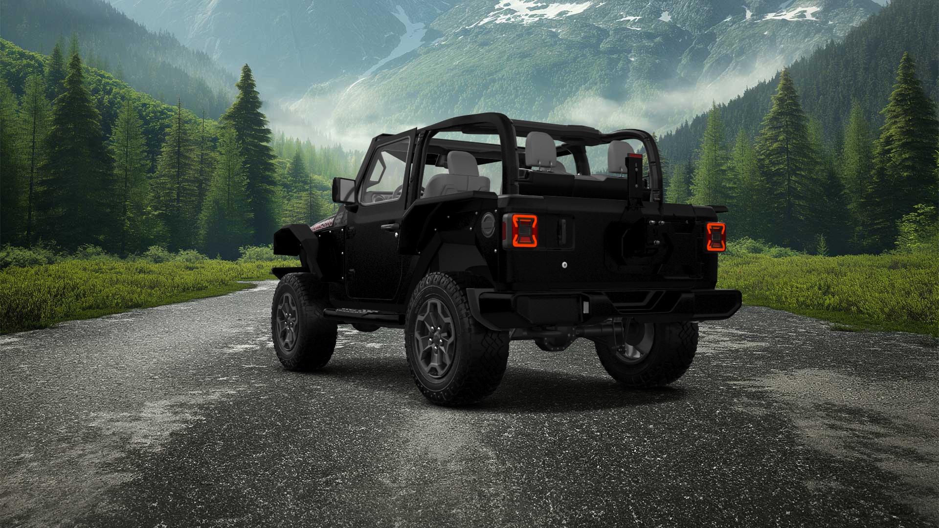Jeep Wrangler JL 2 Door SUV 2018 tuning