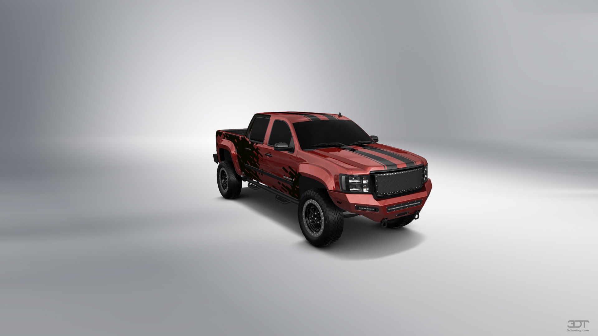 GMC Sierra 1500 Crew Cab 5.8 ft box 4 Door pickup truck 2007 tuning