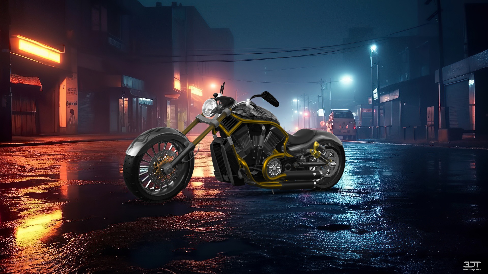 Harley-Davidson Custom Chopper Cruiser 2011