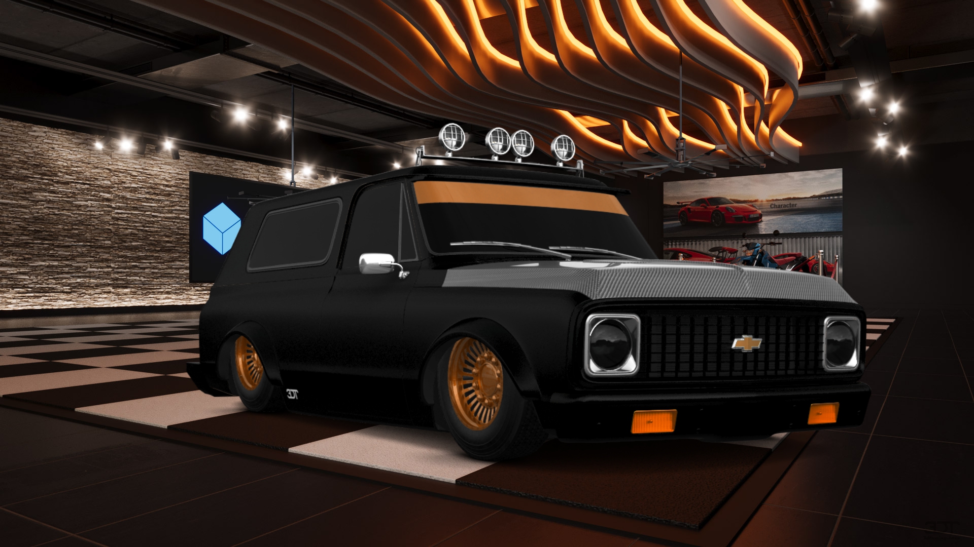 Chevrolet K5 Blazer 2 Door pickup truck 1969 tuning