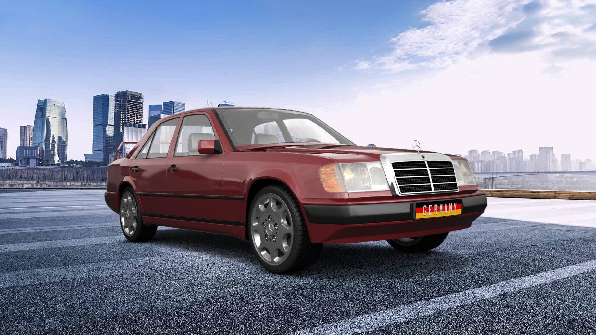 Mercedes E-Class Sedan 1984 tuning