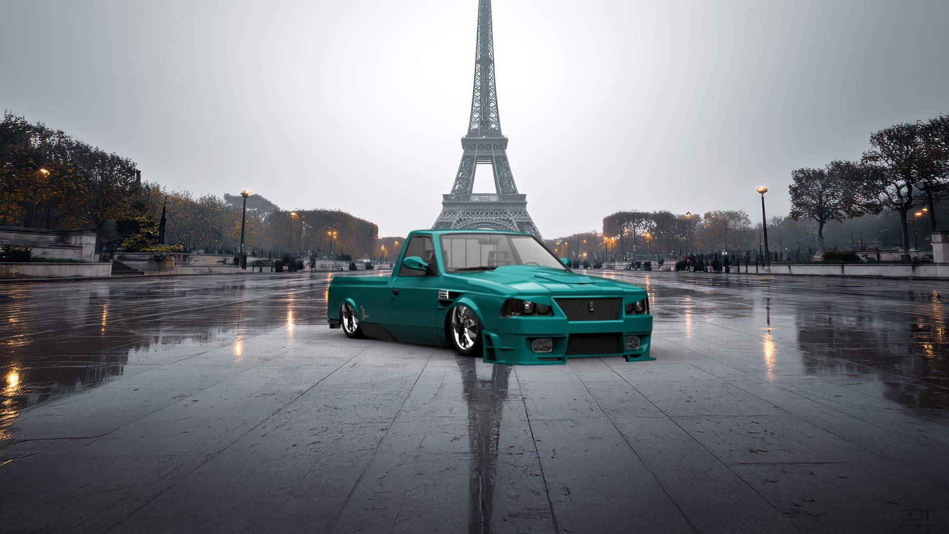 Moskvich 2335 Pickup 1993 tuning