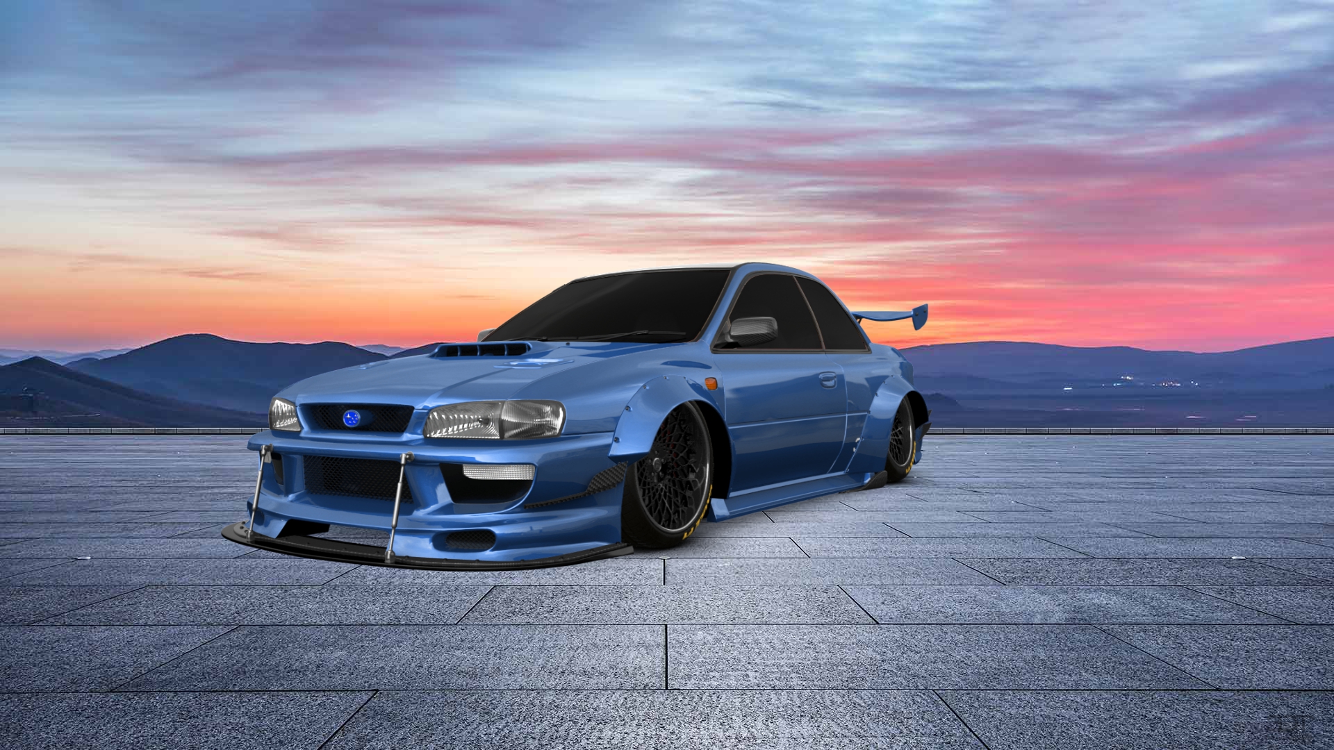 Subaru Impreza WRX STI 22B 2 Door Coupe 2000