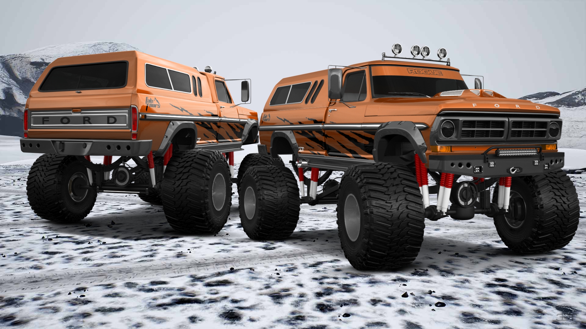 Ford F-250 2 Door pickup truck 1971 Images