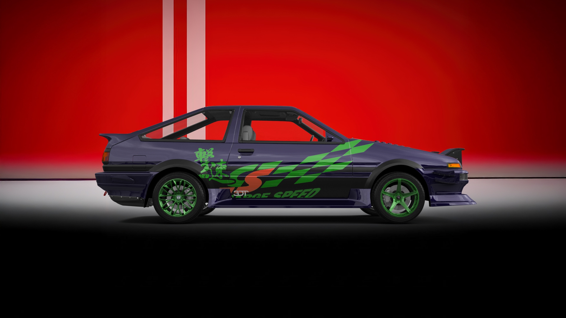 Toyota AE86 3 Door Hatchback 1985 tuning