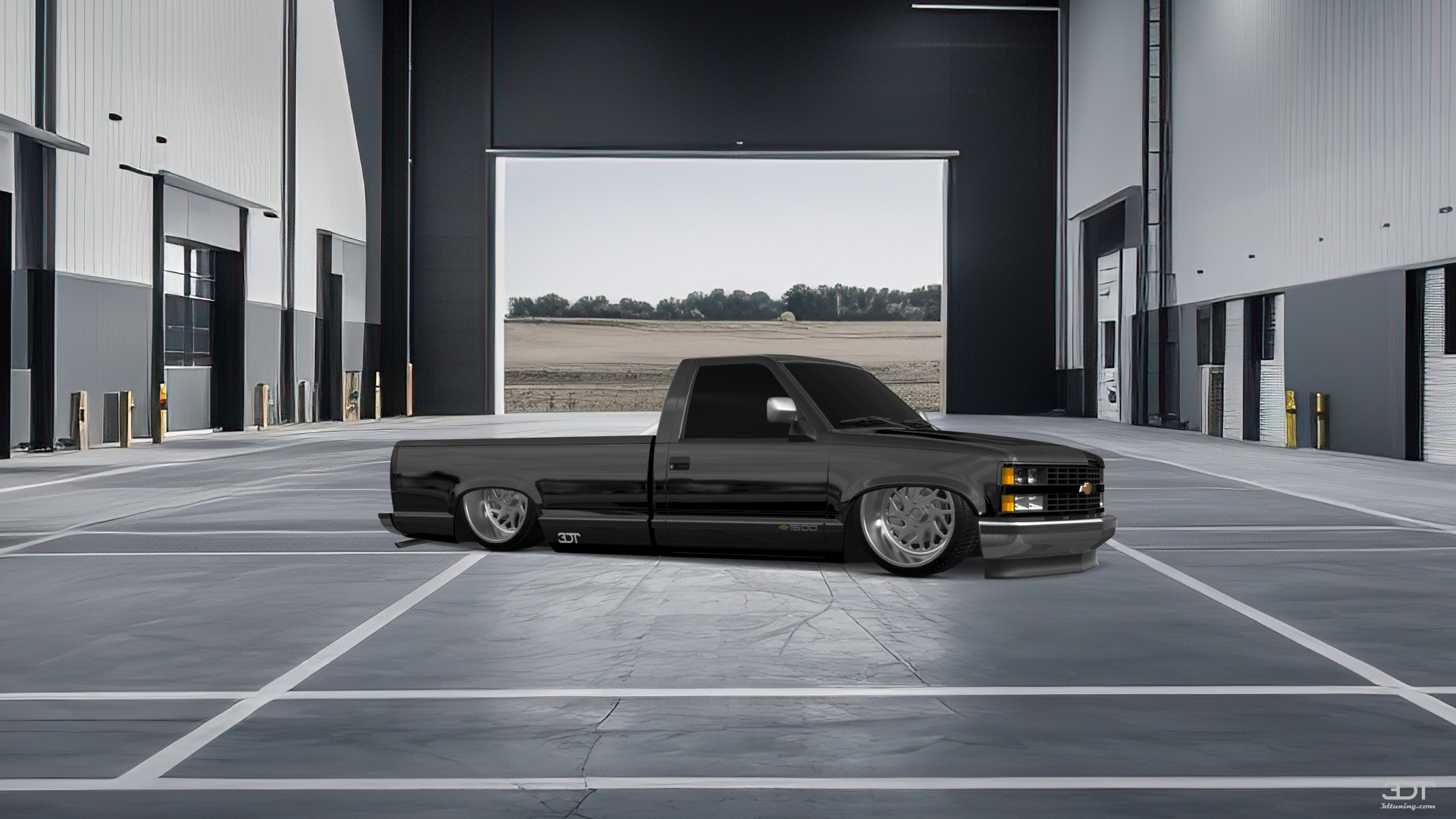 Chevrolet K1500 Regular Cab Fleetside Pickup 1988