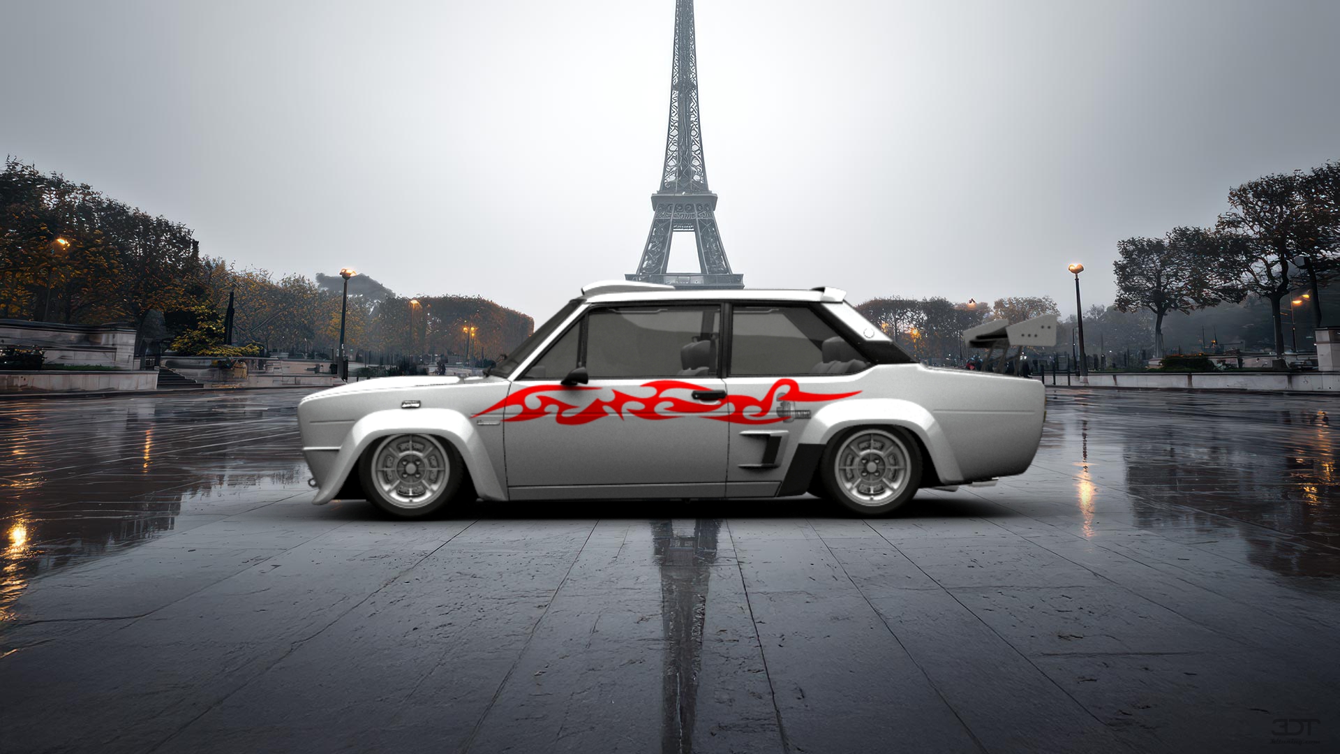 Fiat 131 Abarth Coupe 1976 tuning