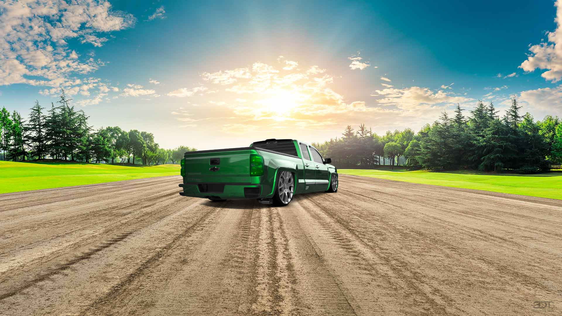 Chevrolet Silverado 1500 6.5 ft box 4 Door pickup truck 2016