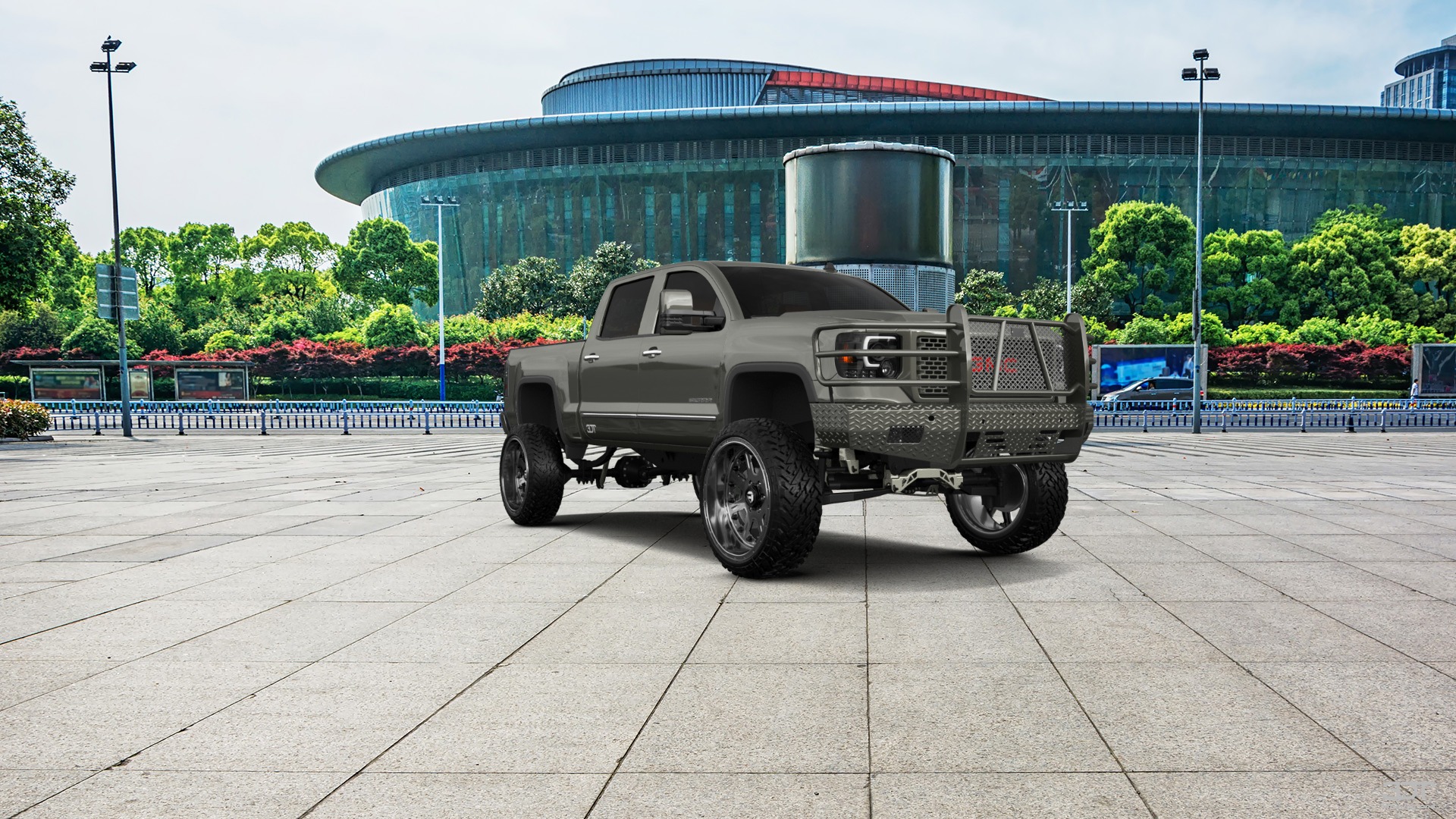 GMC Sierra 4 Door pickup truck 2014