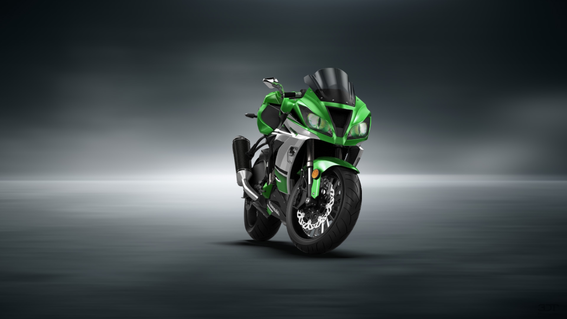 Kawasaki Ninja ZX 6R Sport Bike 2015