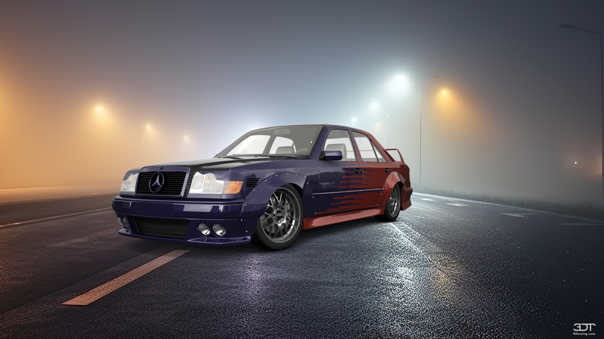 Mercedes E-Class Sedan 1984 tuning