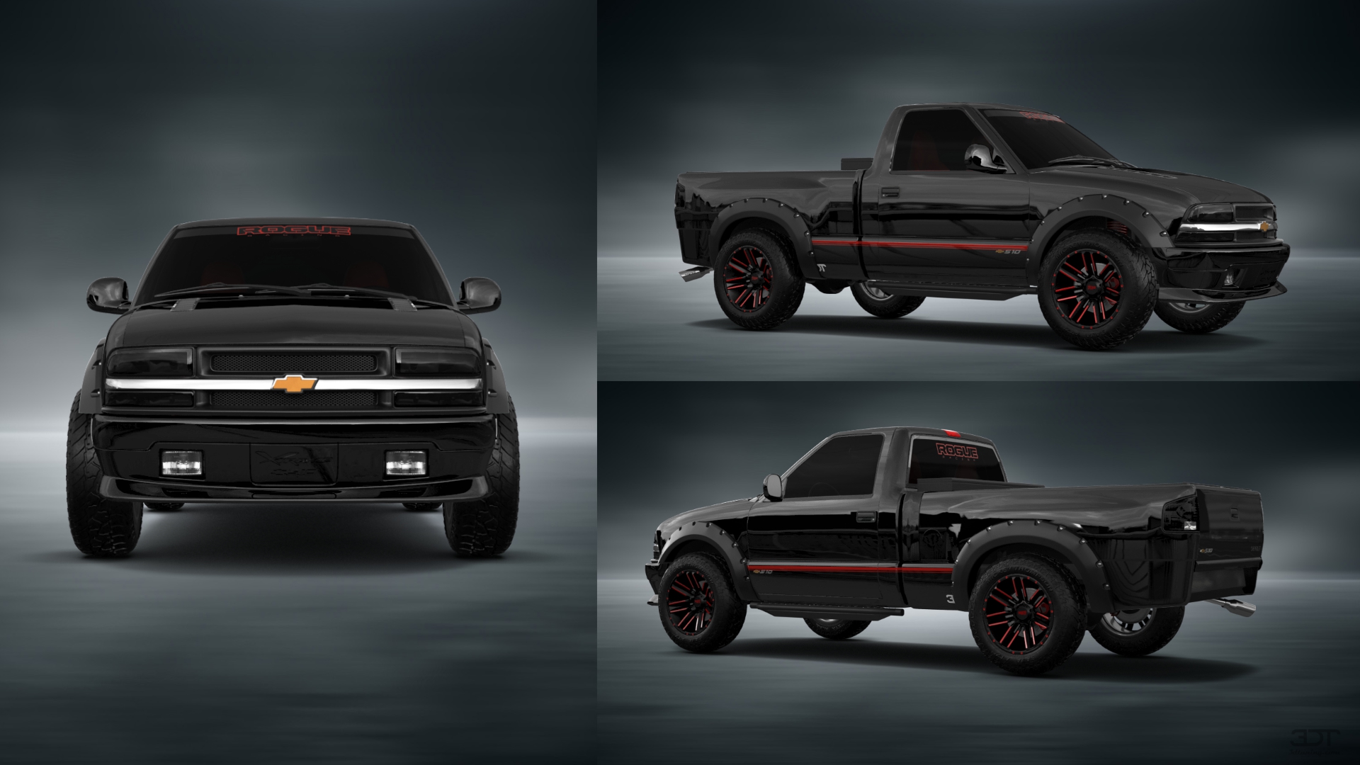 Chevrolet S-10 Stepside 2 Door pickup truck 1999 tuning