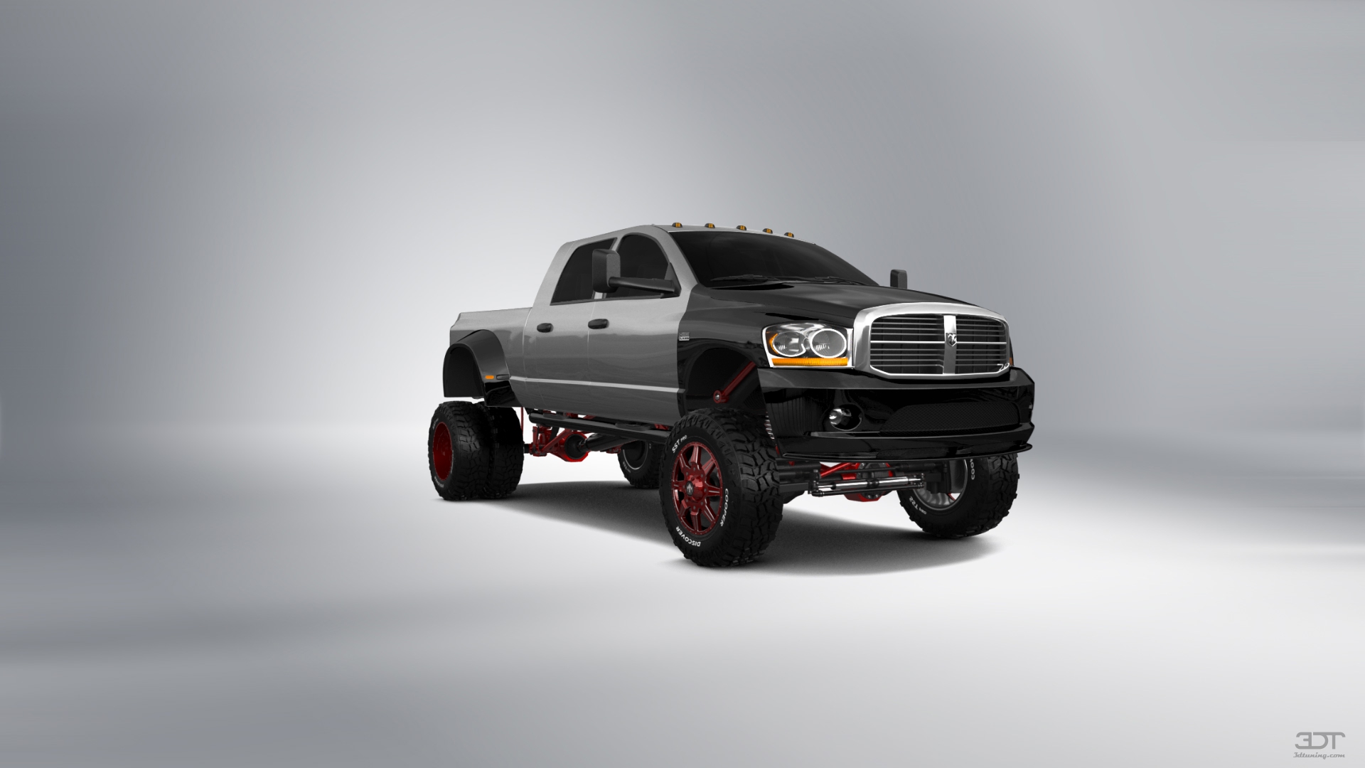 Dodge Ram 3500 Dually 4 Door pickup truck 2007