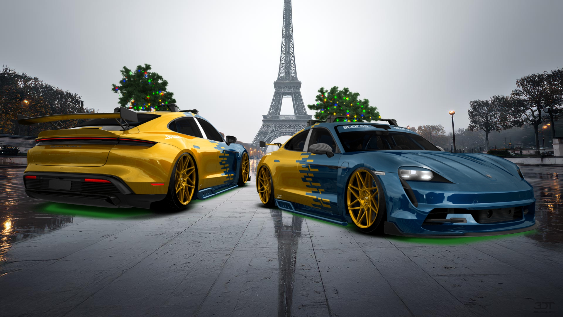 Porsche Taycan 4 Door Saloon 2019 tuning