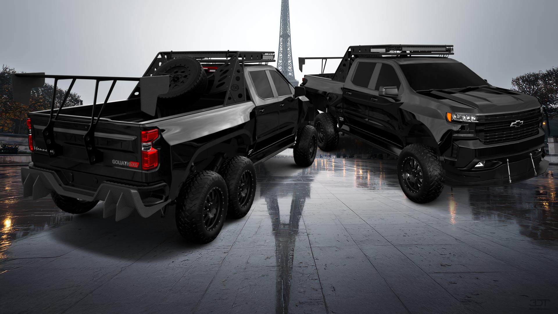 Chevrolet Silverado Hennessey Goliath 6X6 Truck 2020 tuning