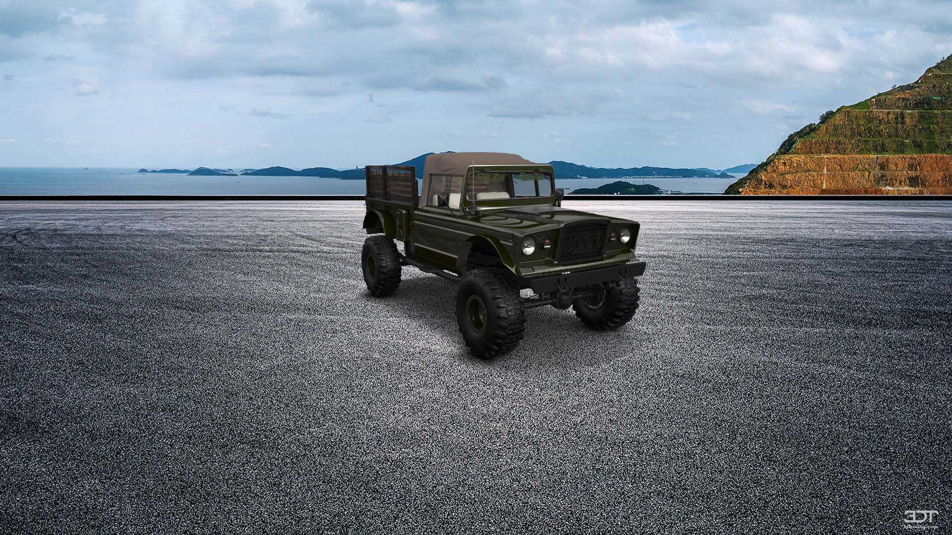 Jeep Kaiser M715 2 Door pickup truck 1968 tuning