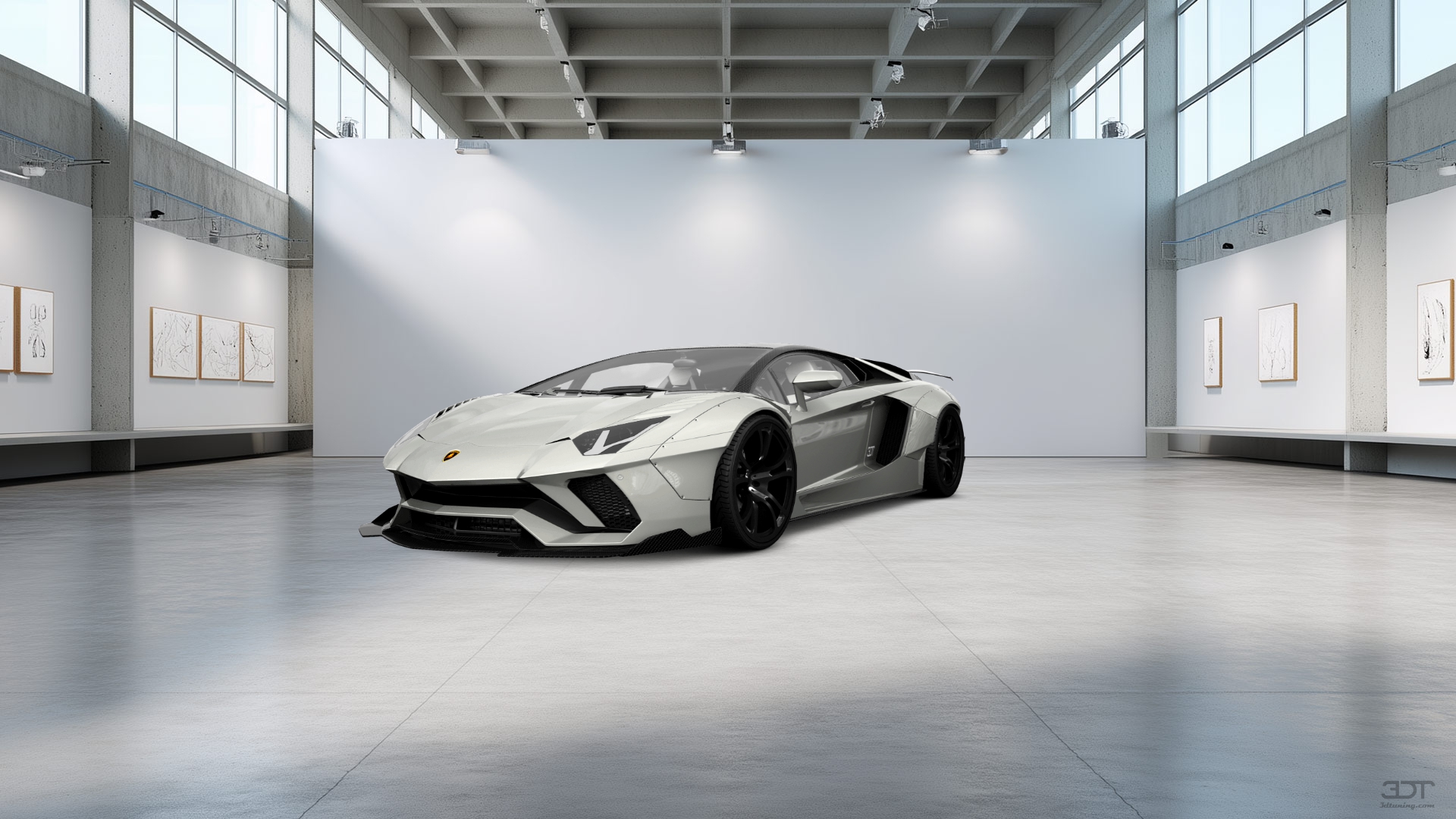 Lamborghini Aventador 2 Door Coupe 2012 tuning