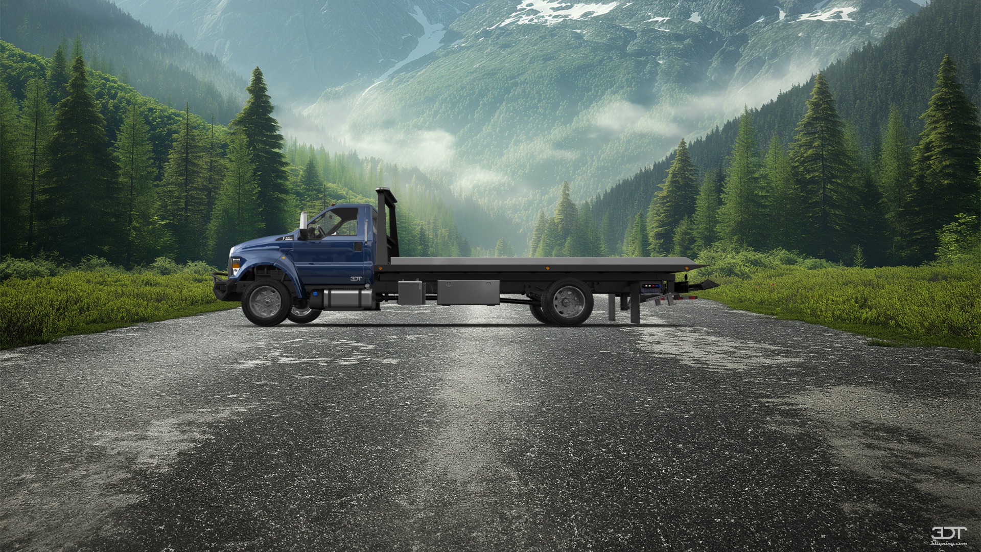 Ford F-650 Tow Truck Pickup 2016