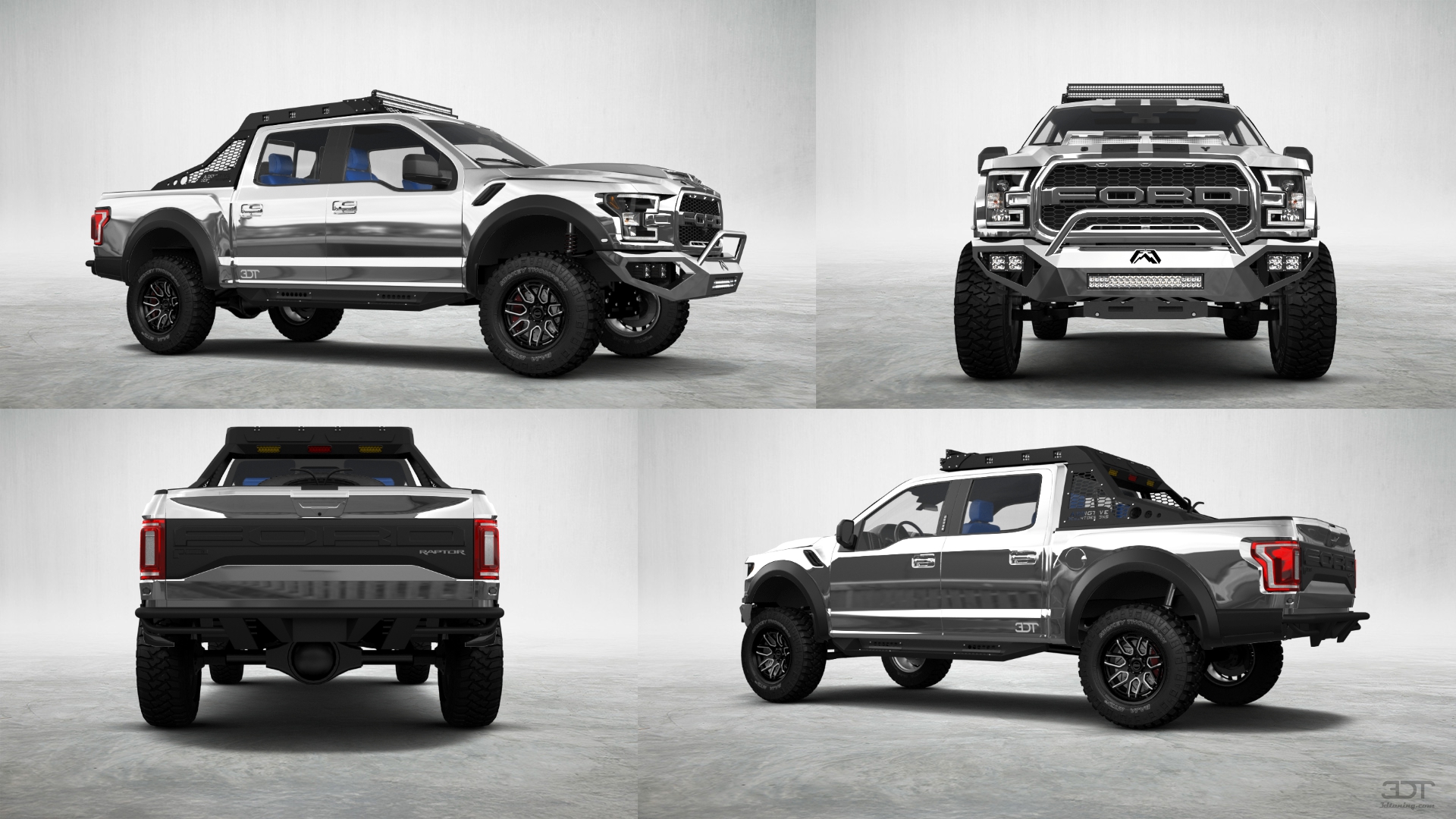Ford F-150 Raptor 4 Door pickup truck 2017