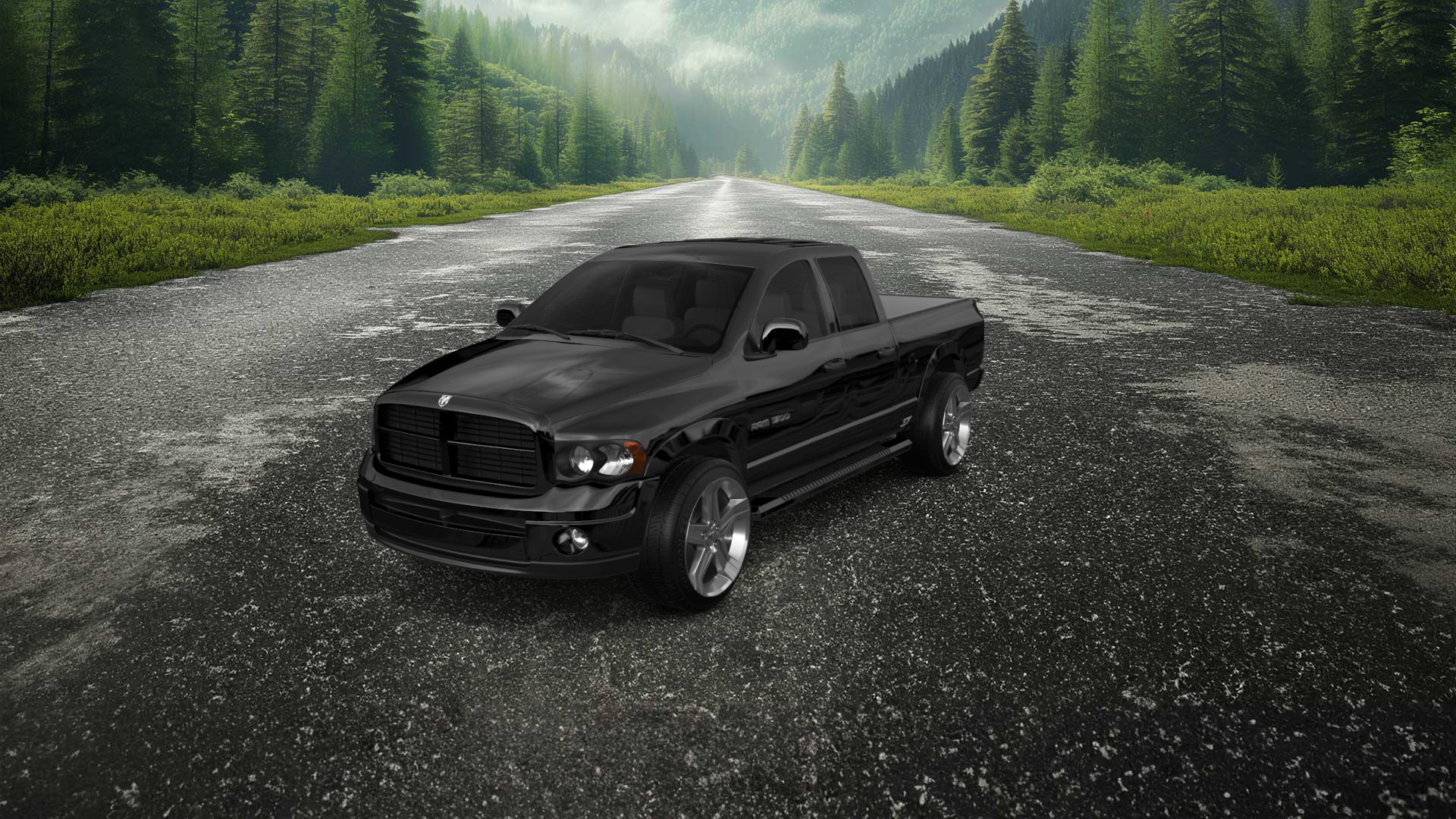 Dodge Ram 1500 6.4 ft box 4 Door pickup truck 2002