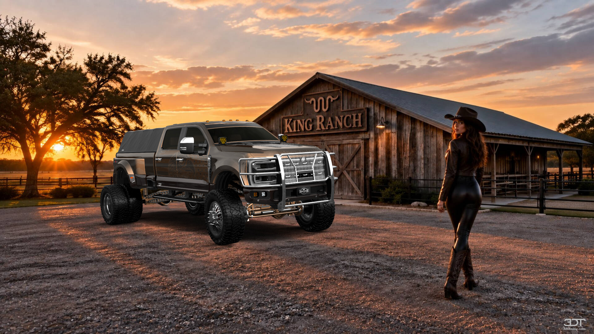 Ford F-350 DRW Crew Cab 4 Door pickup truck 2023 tuning