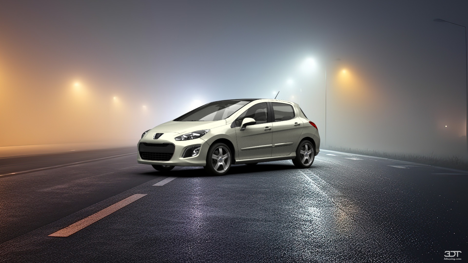 Peugeot 308 5 Door Hatchback 2012 Images