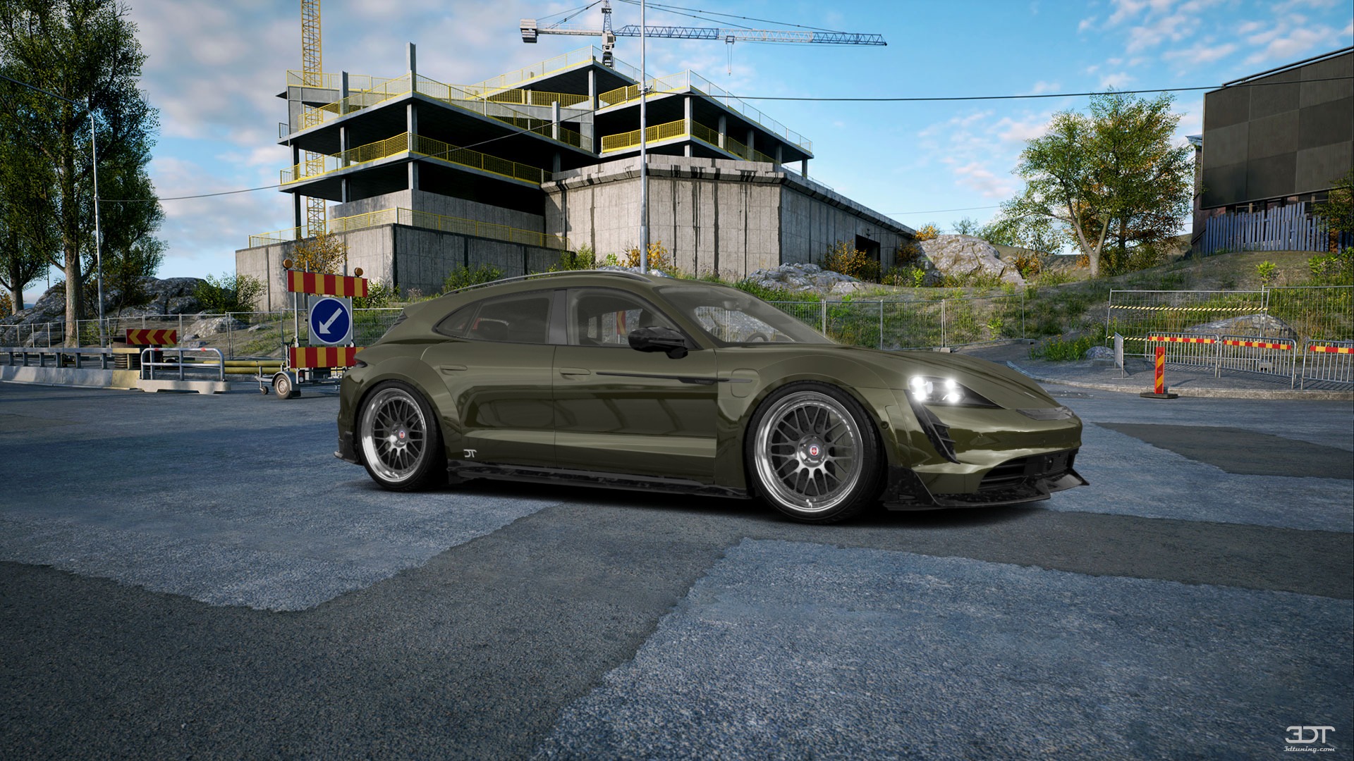 Porsche Taycan Sport Turismo Shooting Brake 2019 tuning