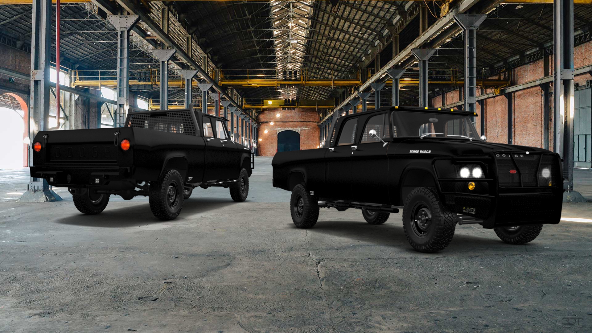 Dodge Power Wagon 4 Door pickup truck 1964 tuning