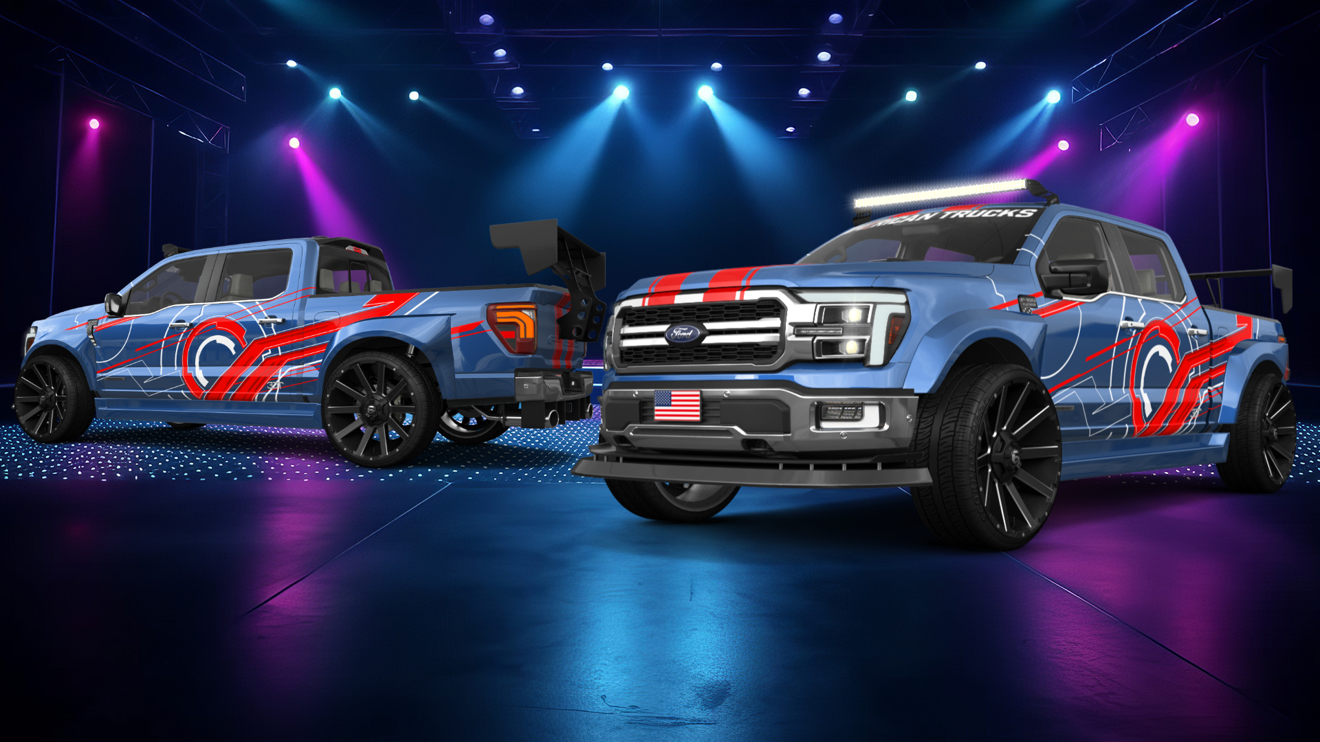 Ford F-150 SuperCrew 4 Door pickup truck 2024