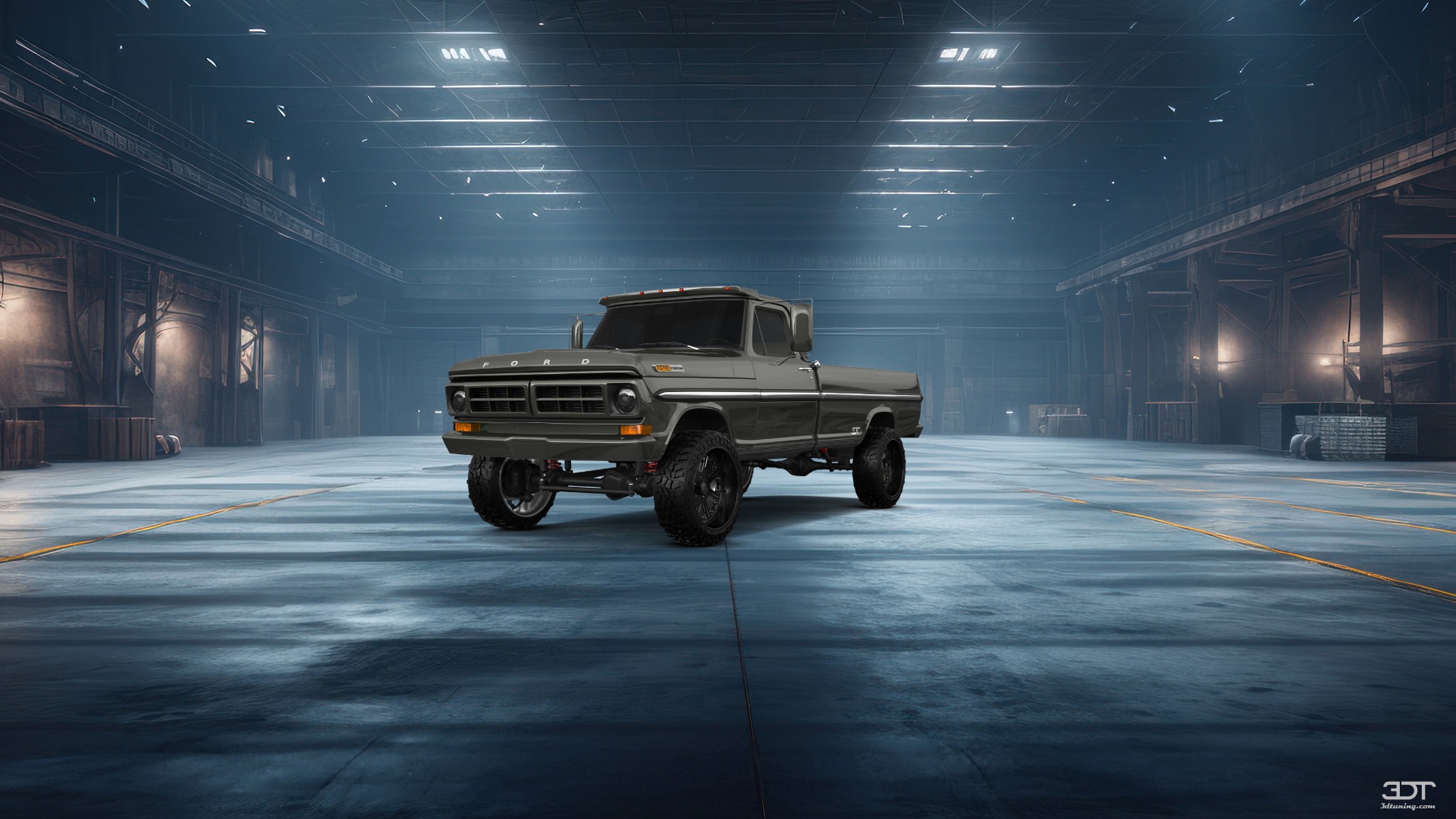 Ford F-250 2 Door pickup truck 1971