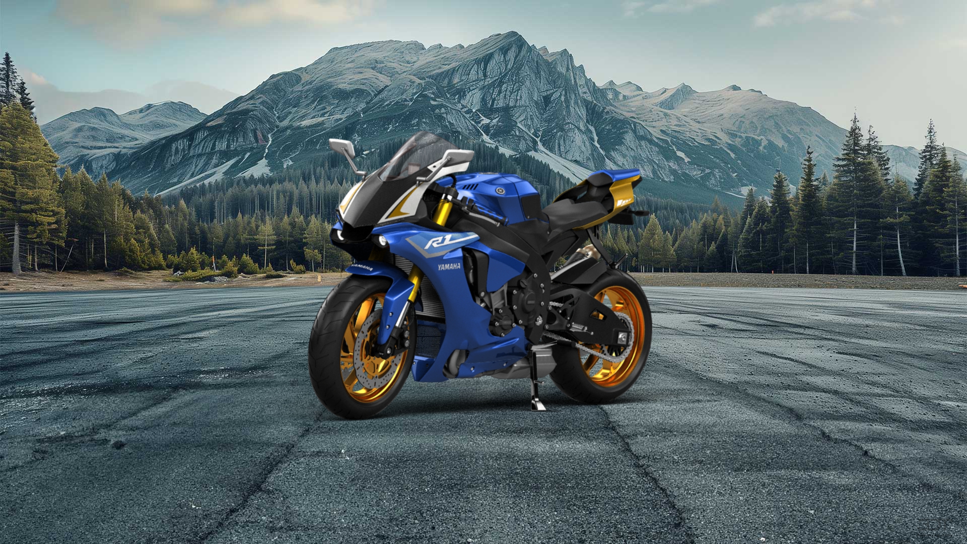 Yamaha YZF R1 Sport Bike 2015