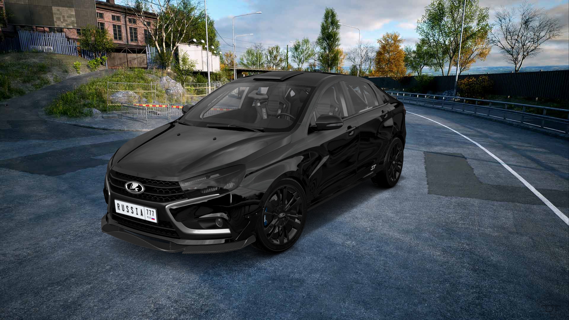 Lada Vesta 4 Door Saloon 2016 tuning