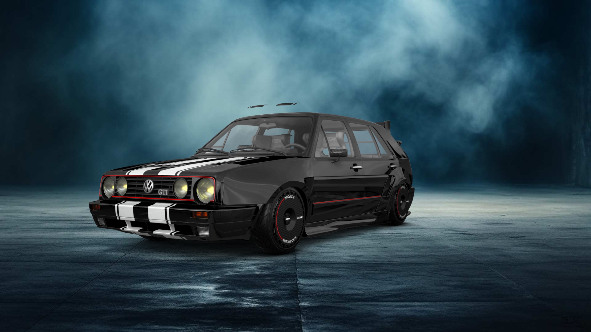 Volkswagen Golf Mk2 5 Door Hatchback 1983 tuning