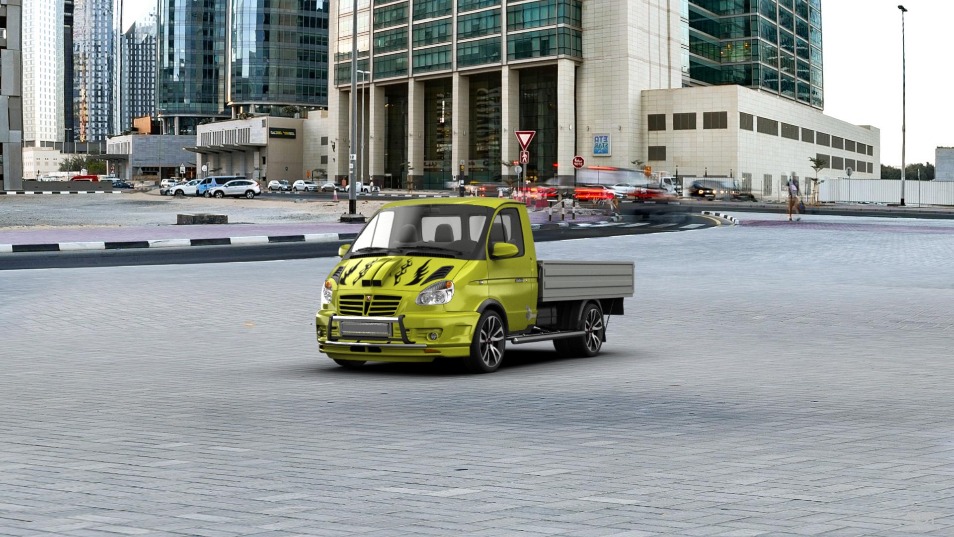 Tuning GAZ 2310-244 Truck 2012