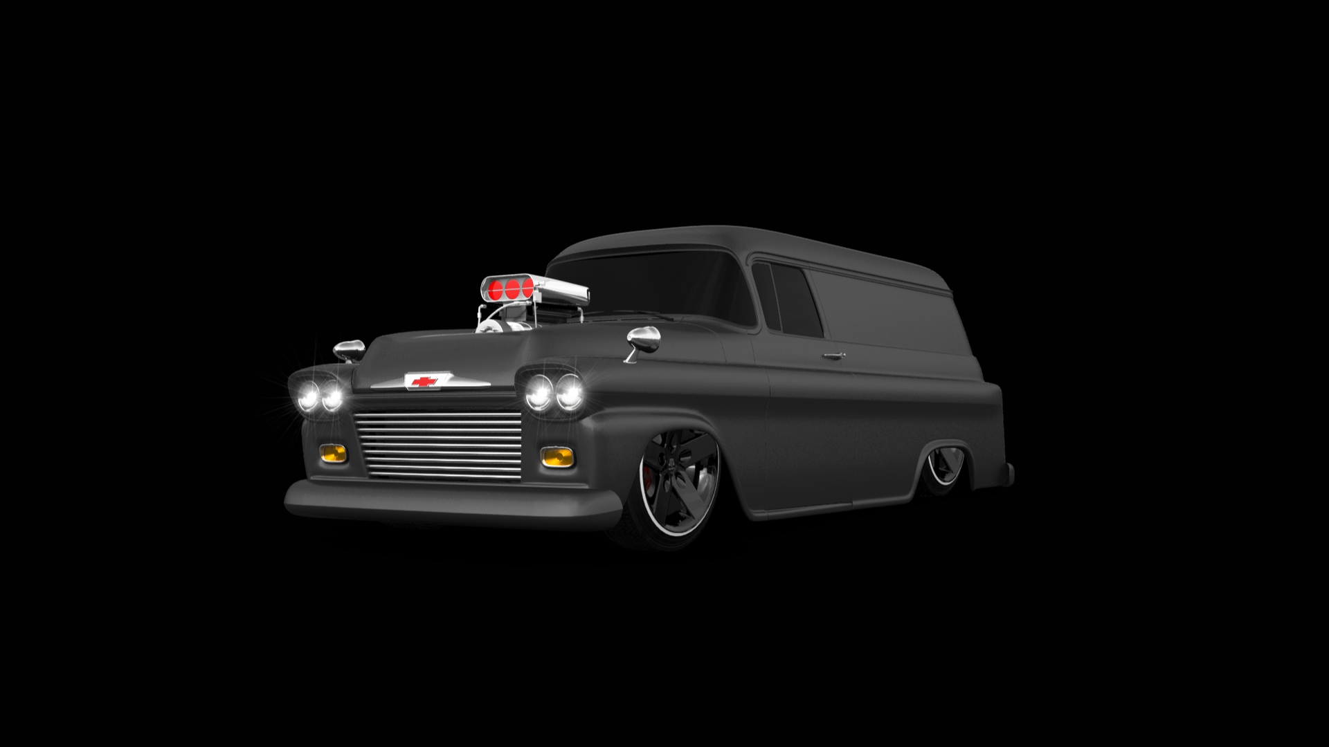 Chevrolet Apache 2 Door pickup truck 1958 tuning