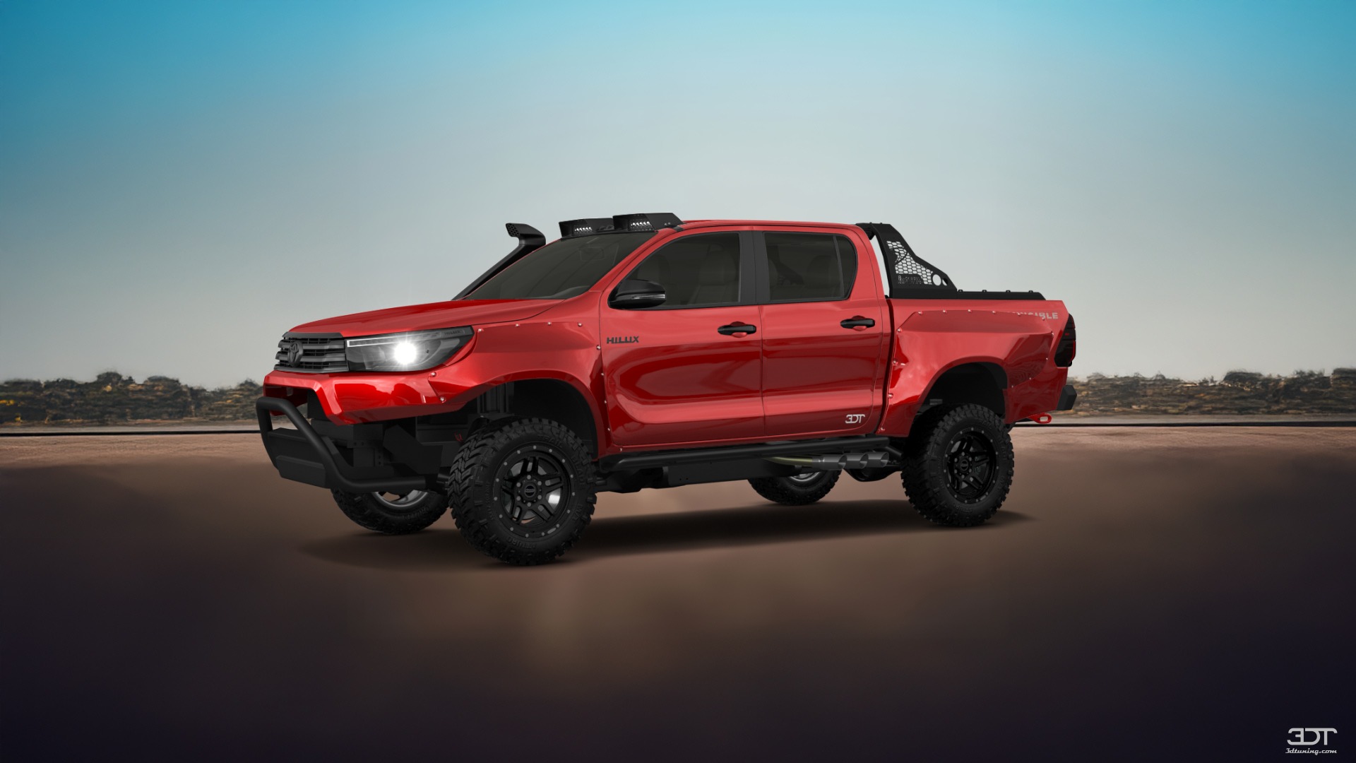 Toyota Hilux Double Cab 4 Door pickup truck 2015 tuning