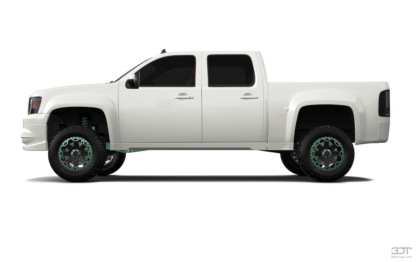 GMC Sierra 1500 Crew Cab 5.8 ft box 4 Door pickup truck 2007