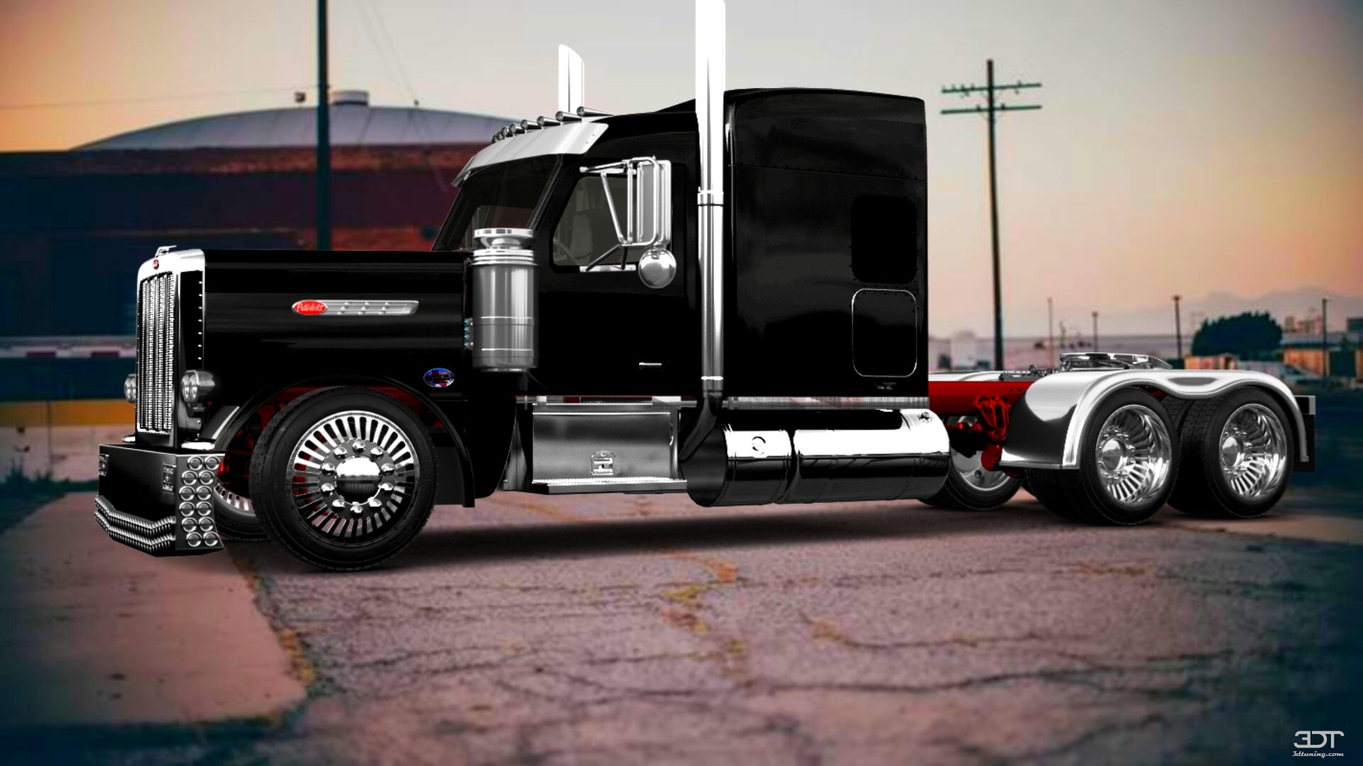 Peterbilt 589 Sleeper Cab Truck 2024 tuning