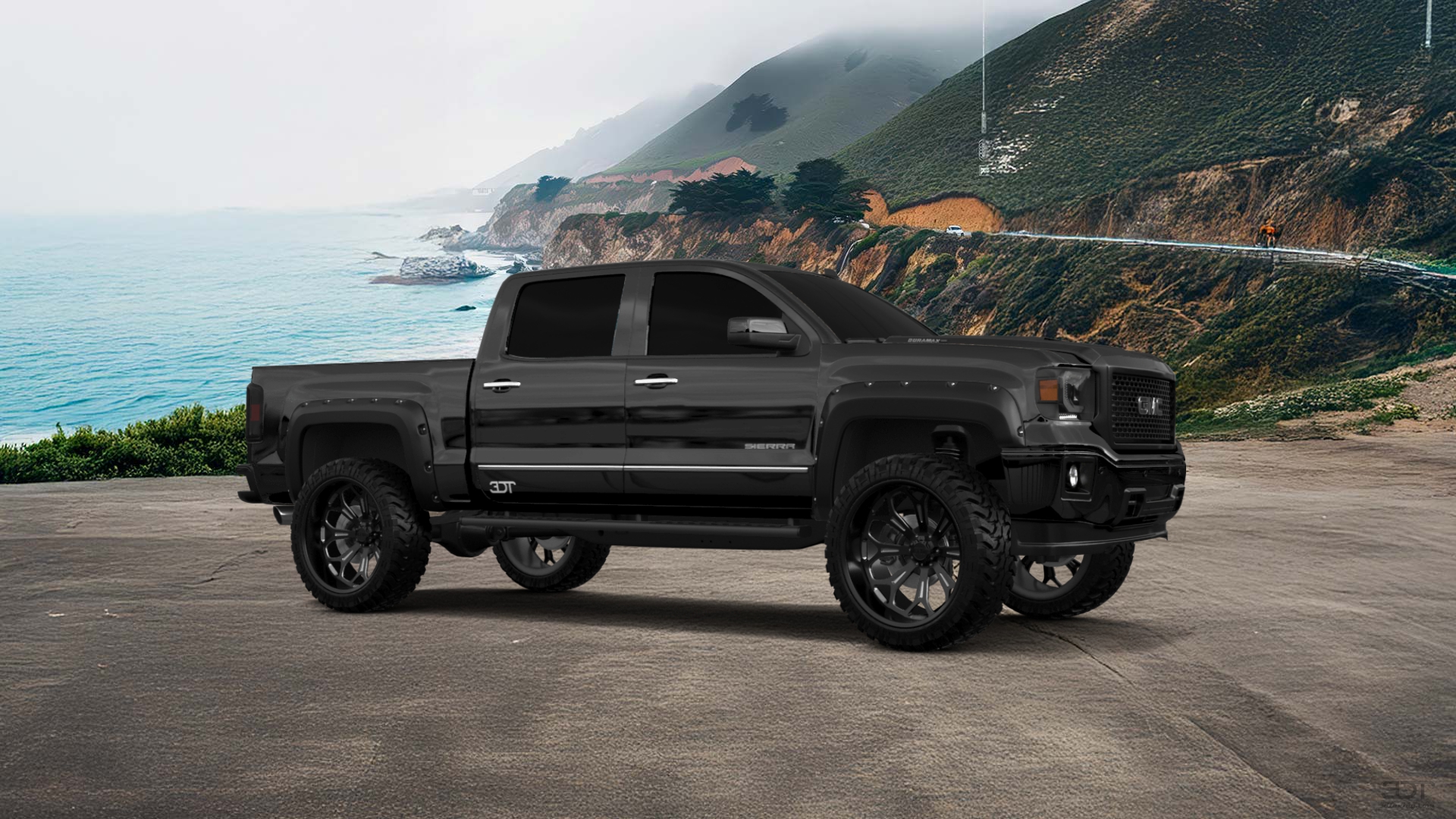 GMC Sierra 4 Door pickup truck 2014 tuning