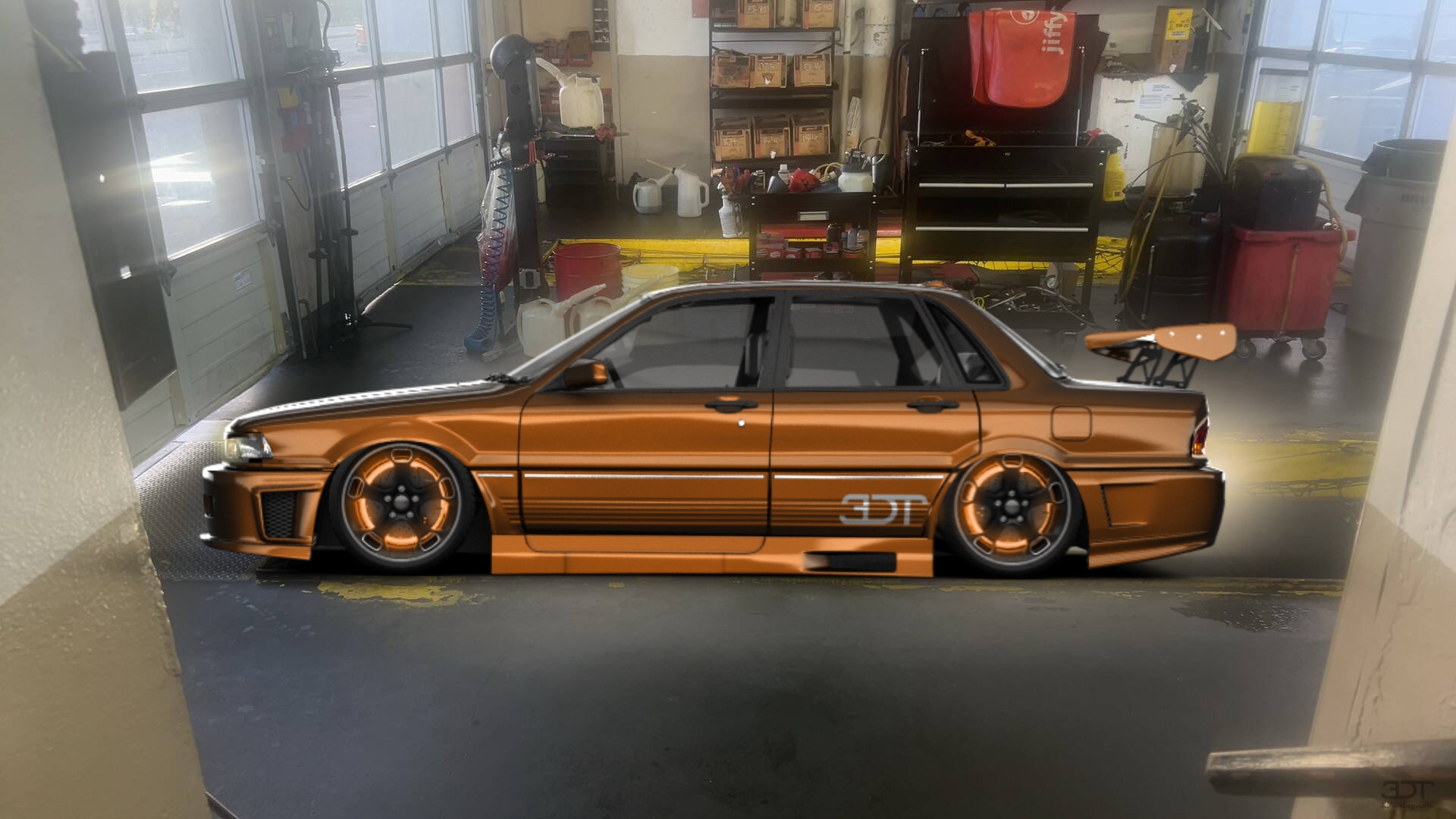 Mitsubishi Galant Sedan 1987 tuning