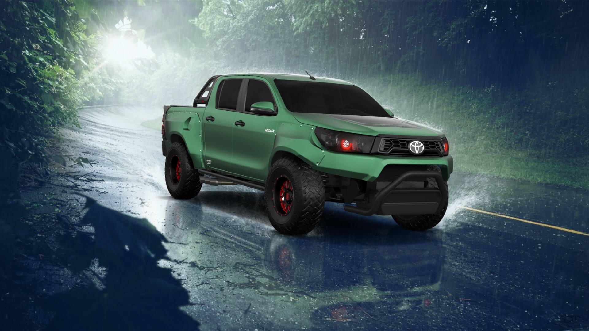 Toyota Hilux Double Cab 4 Door pickup truck 2015 Images