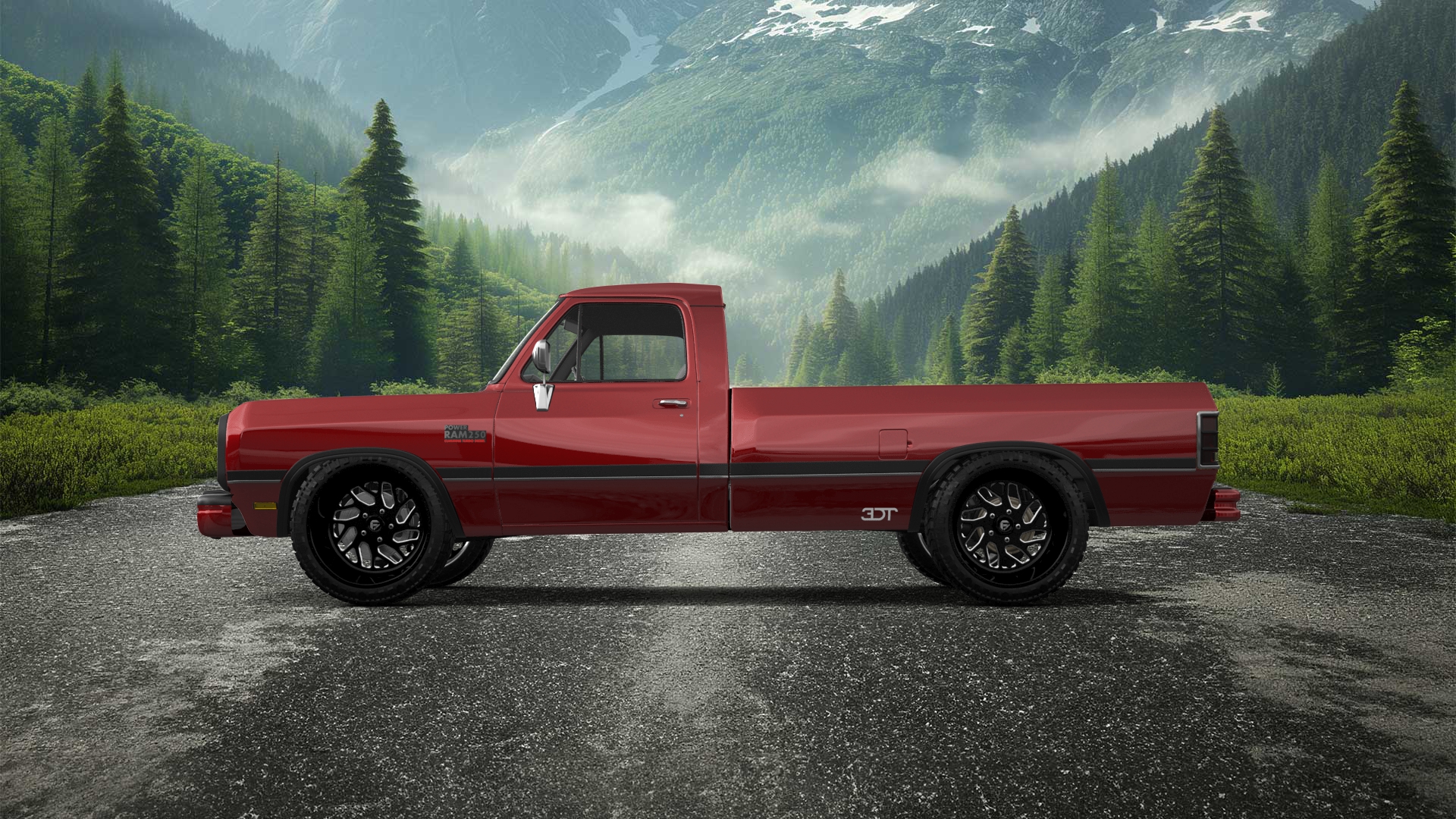 Dodge Ram 2 Door pickup truck 1991