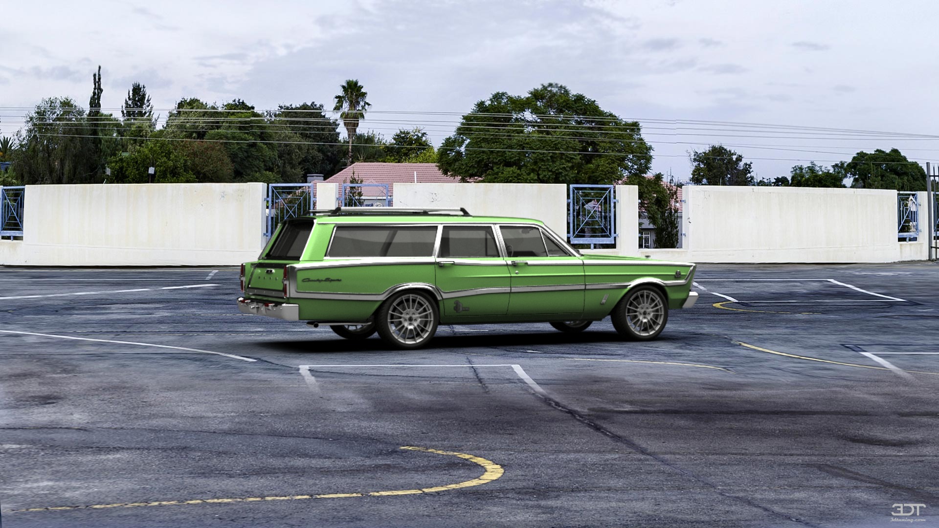 Ford Country Squire Wagon 1966 tuning