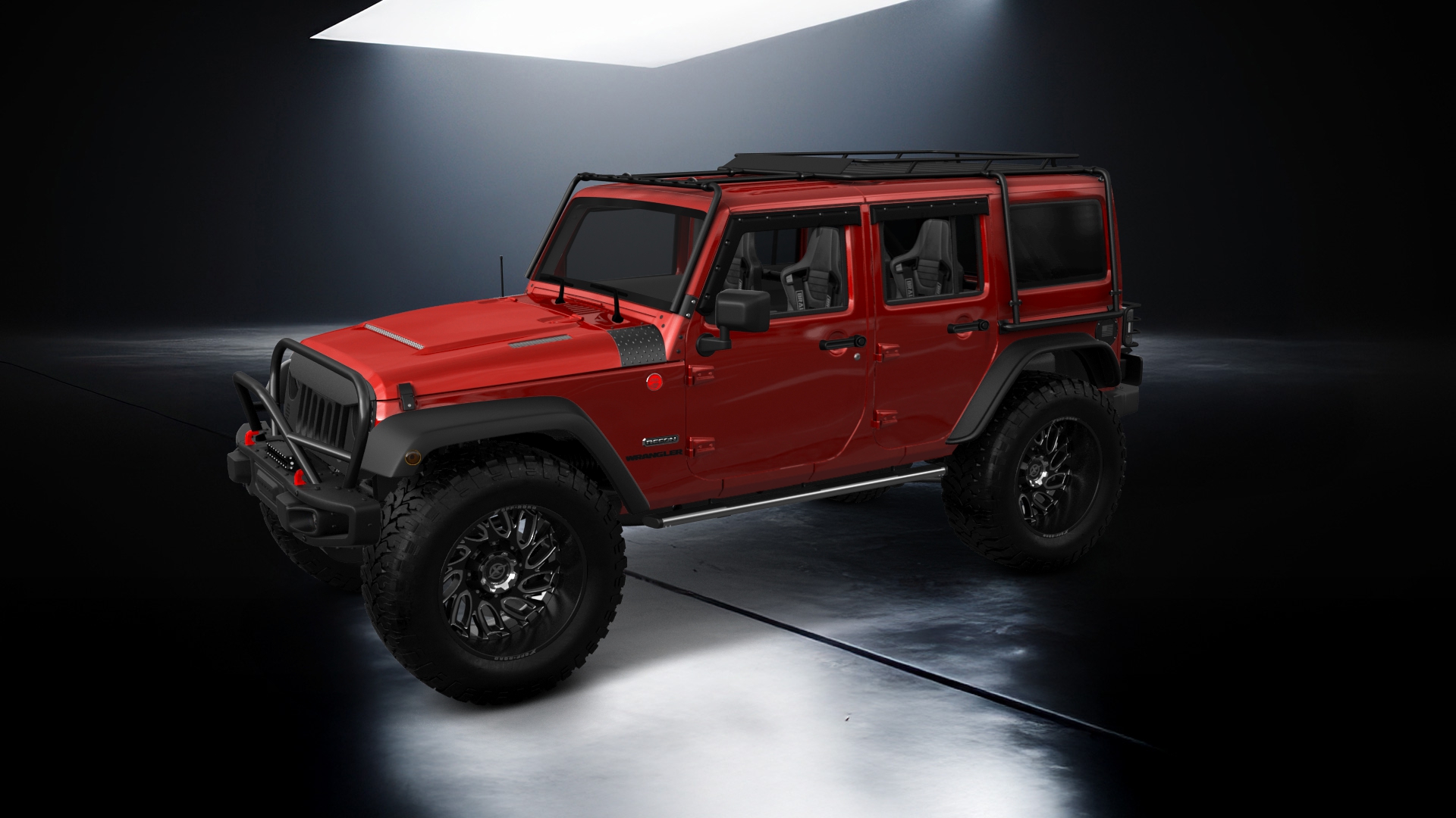 Jeep Wrangler Unlimited JK Rubicon Recon 4 Door SUV 2017 tuning