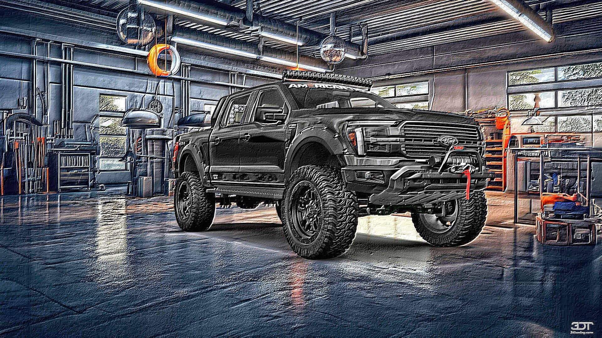 Ford F-150 SuperCrew 4 Door pickup truck 2024 tuning