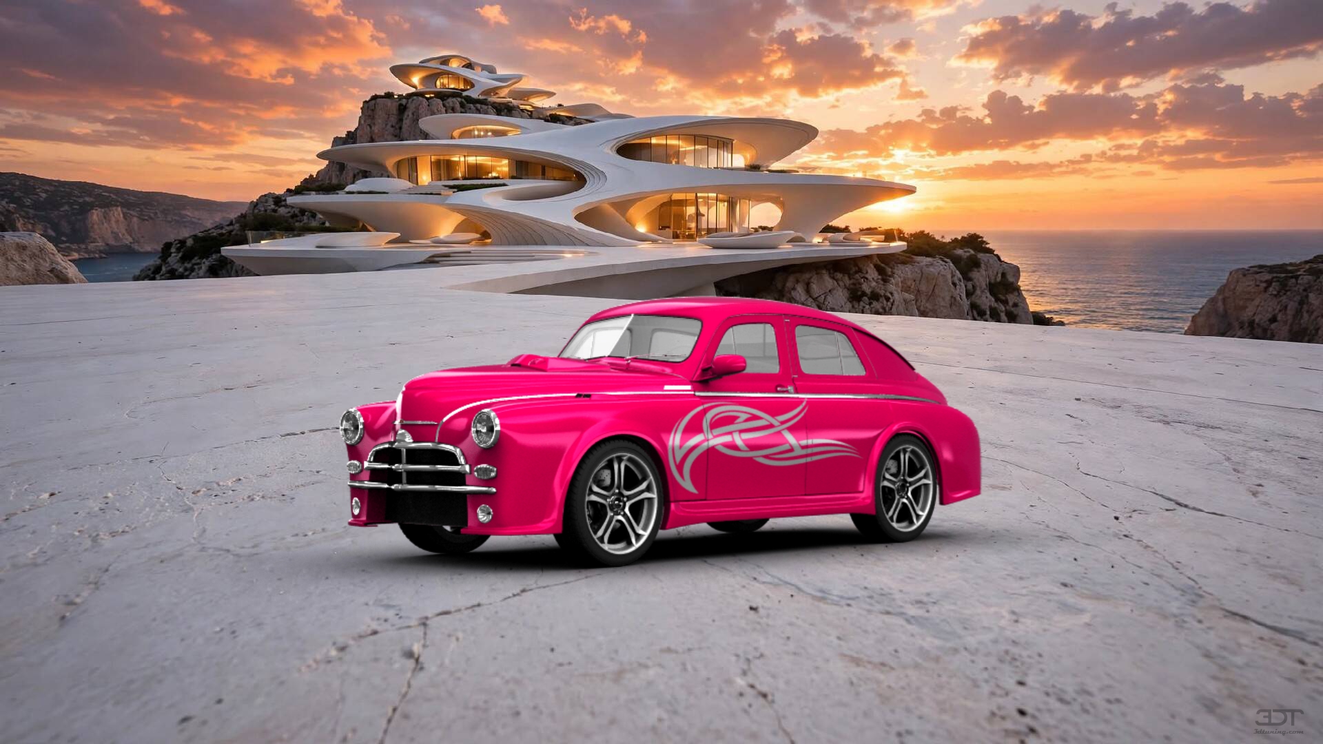 GAZ M20 Pobeda Fastback 1950 tuning