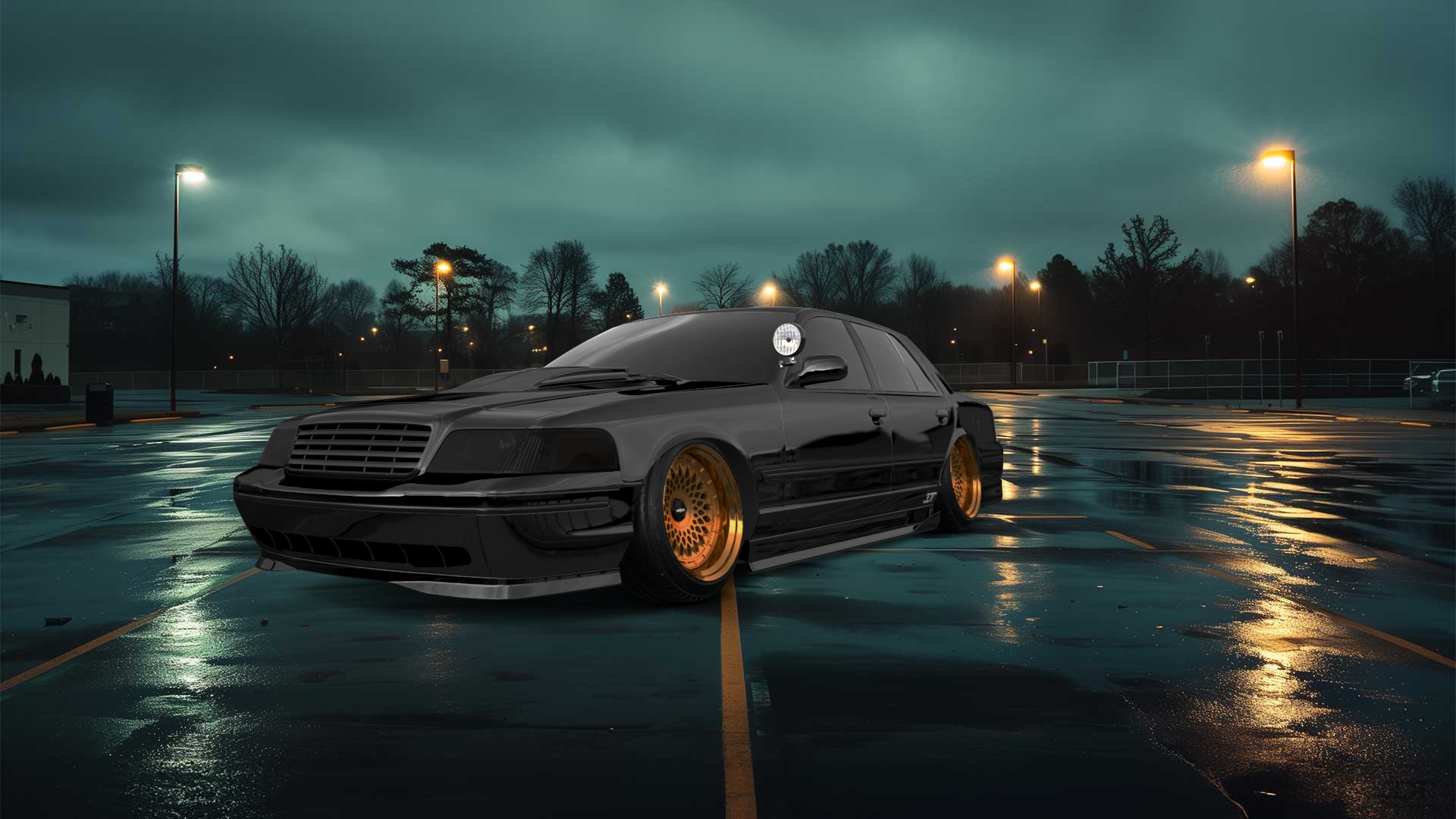 Ford Crown Victoria Sedan 2007 tuning