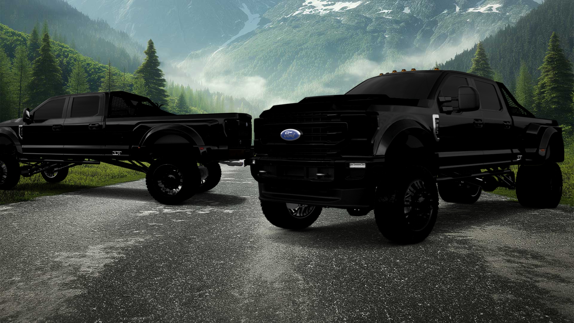 Ford F-350 DRW 4 Door pickup truck 2021 tuning